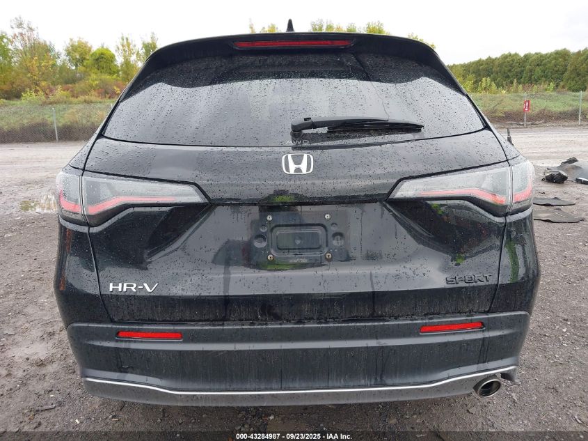 2024 Honda Hr-V Awd Sport/Awd Sport W/O Bsi VIN: 3CZRZ2H51RM750813 Lot: 43284987