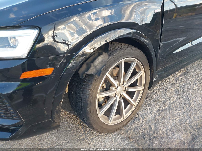 2018 Audi Q3 VIN: WA1HCCFSXJR003841 Lot: 43285013