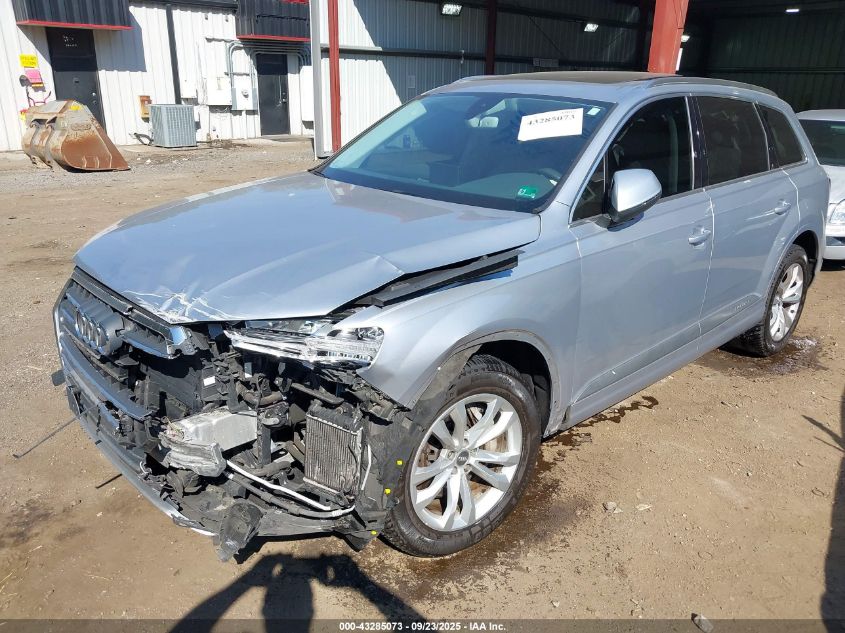 2017 Audi Q7 3.0T Premium VIN: WA1LAAF72HD019815 Lot: 43285073