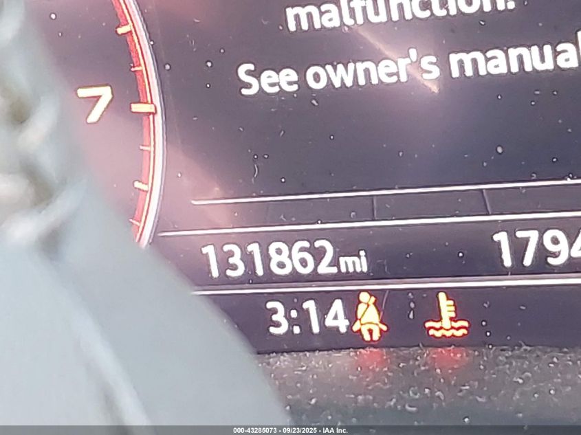 2017 Audi Q7 3.0T Premium VIN: WA1LAAF72HD019815 Lot: 43285073