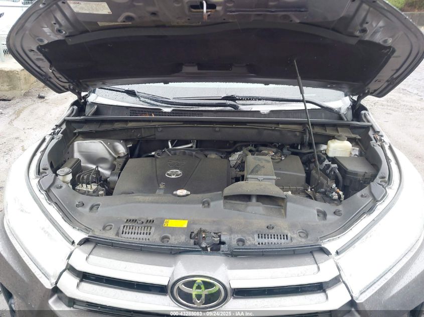 2018 Toyota Highlander Xle VIN: 5TDJZRFHXJS562496 Lot: 43285083