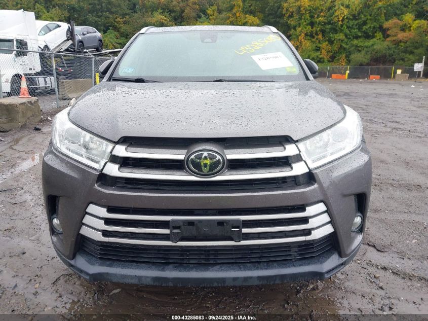2018 Toyota Highlander Xle VIN: 5TDJZRFHXJS562496 Lot: 43285083