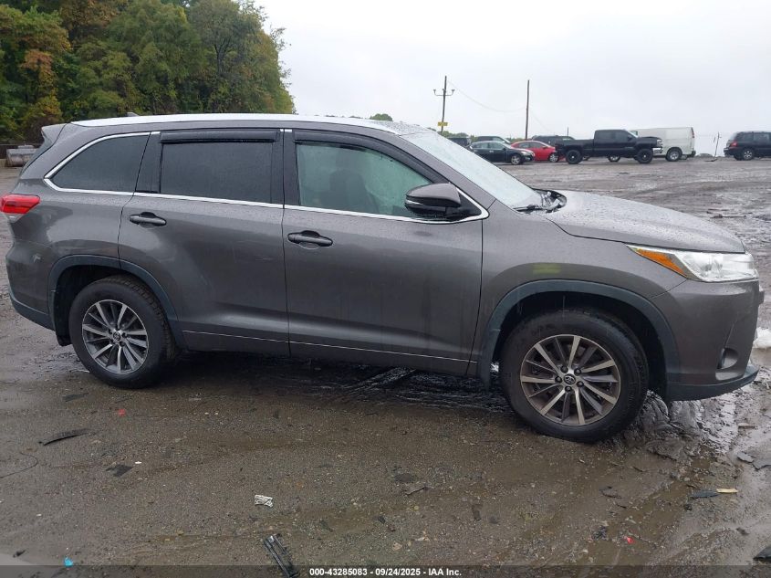 2018 Toyota Highlander Xle VIN: 5TDJZRFHXJS562496 Lot: 43285083