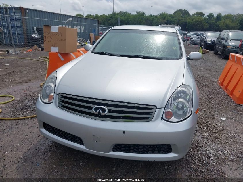 2006 Infiniti G35 VIN: JNKCV51E26M516656 Lot: 43285087