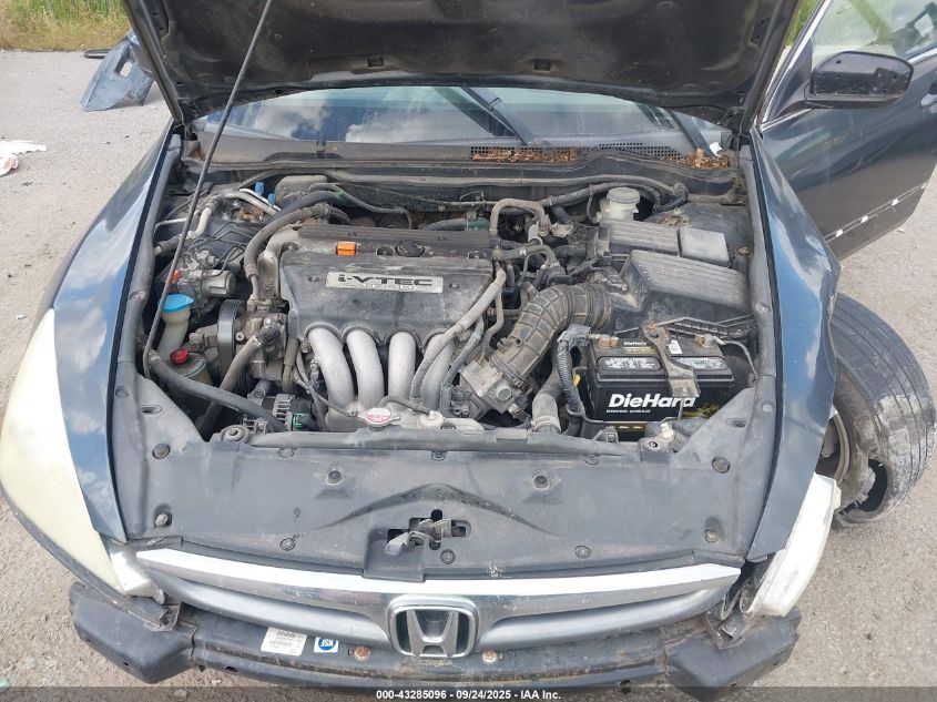 2006 Honda Accord 2.4 Ex VIN: 1HGCM56886A037796 Lot: 43285096