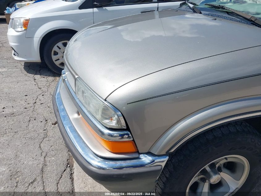 2001 Chevrolet Blazer Lt VIN: 1GNCS13W31K259673 Lot: 43285104