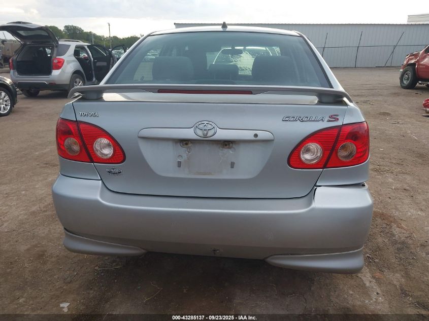 2008 Toyota Corolla S VIN: 1NXBR32E48Z948037 Lot: 43285137