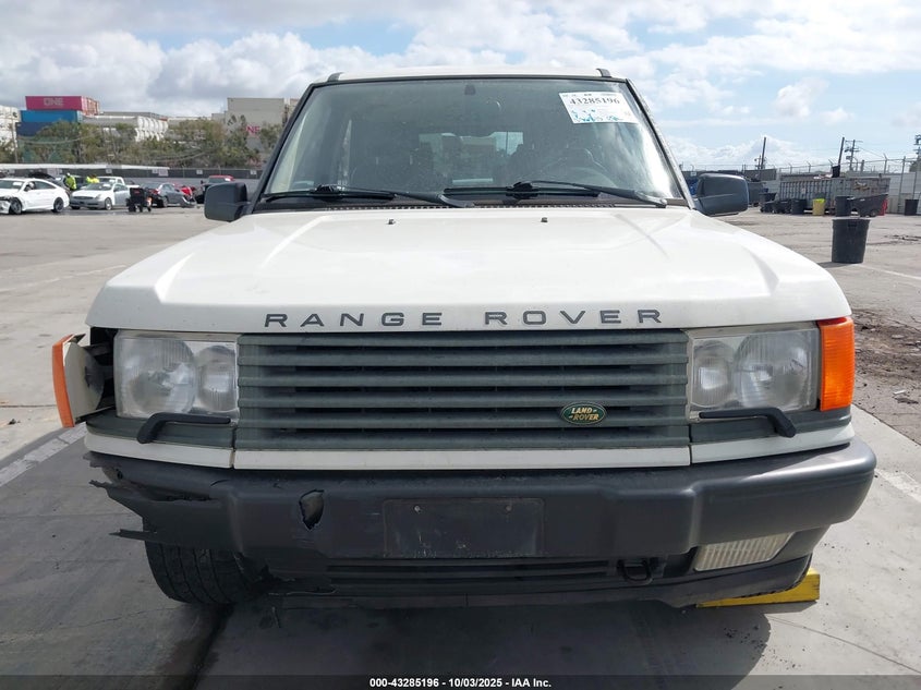1999 Land Rover Range Rover 4.0/4.0 Se/4.0S VIN: SALPA1245XA406791 Lot: 43285196