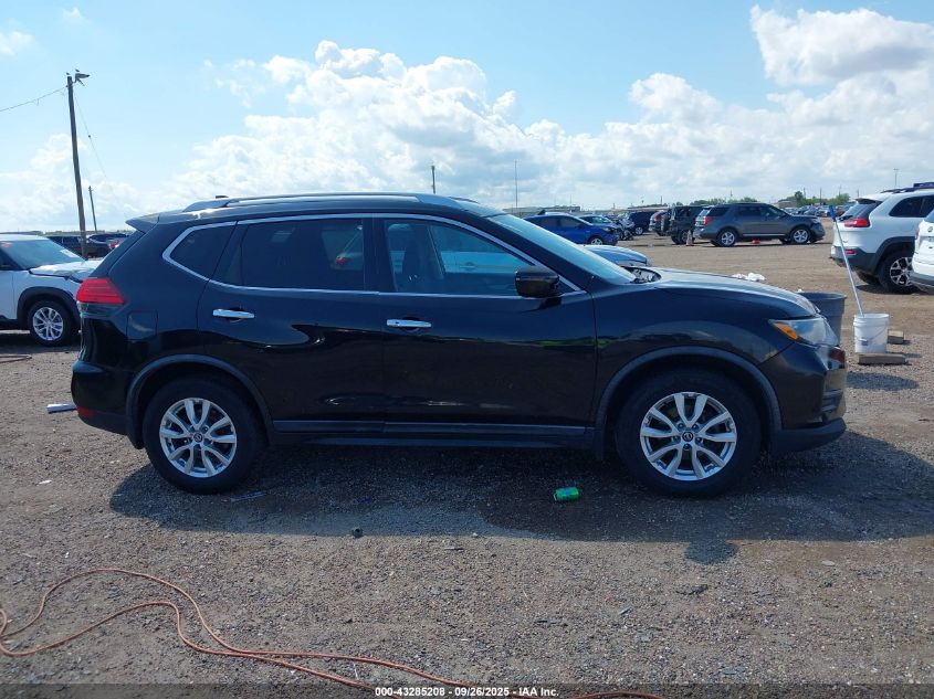 2017 Nissan Rogue Sv VIN: KNMAT2MT2HP525513 Lot: 43285208