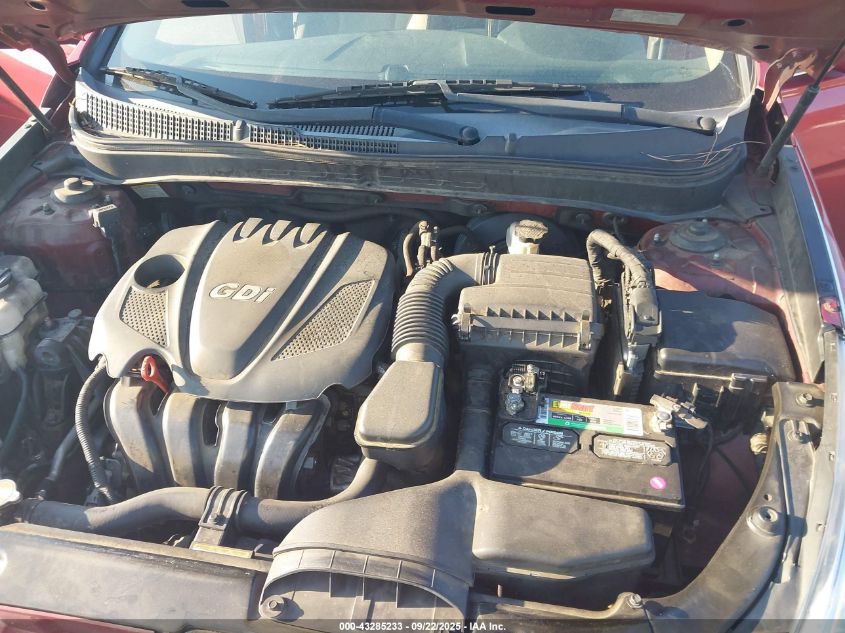 2011 Hyundai Sonata Gls VIN: 5NPEB4AC8BH181306 Lot: 43285233