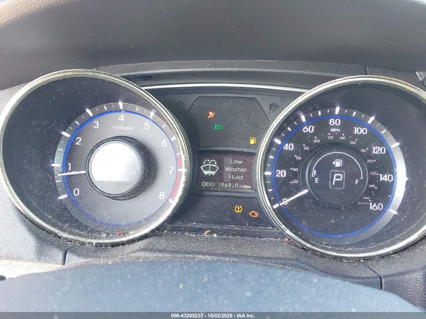 2011 Hyundai Sonata Gls VIN: 5NPEB4AC8BH181306 Lot: 43285233