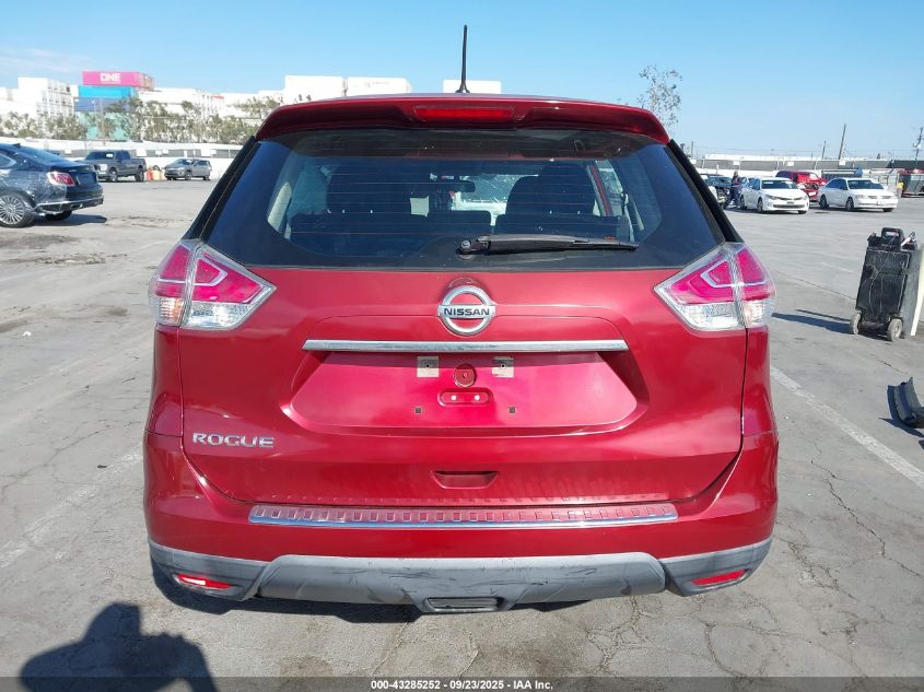 2016 Nissan Rogue S VIN: KNMAT2MT8GP638106 Lot: 43285252