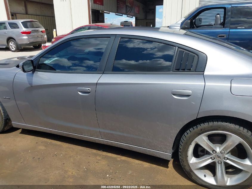 2018 Dodge Charger R/T Rwd VIN: 2C3CDXCT0JH129390 Lot: 43285258