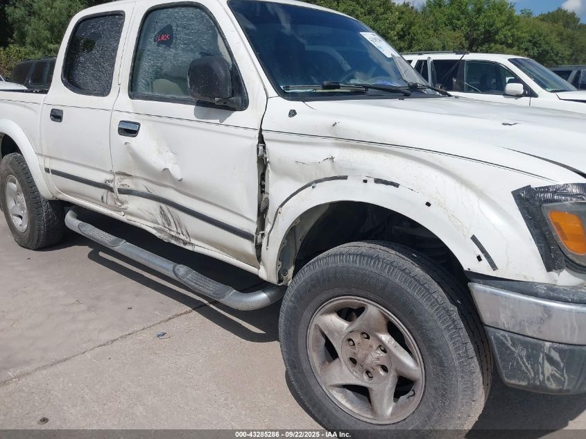 2002 Toyota Tacoma Prerunner V6 VIN: 5TEGN92N82Z033182 Lot: 43285286