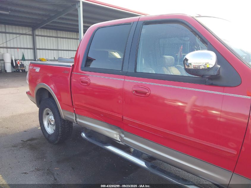 2001 Ford F-150 King Ranch Edition/Lariat/Xlt VIN: 1FTRW08L71KB08979 Lot: 43285299