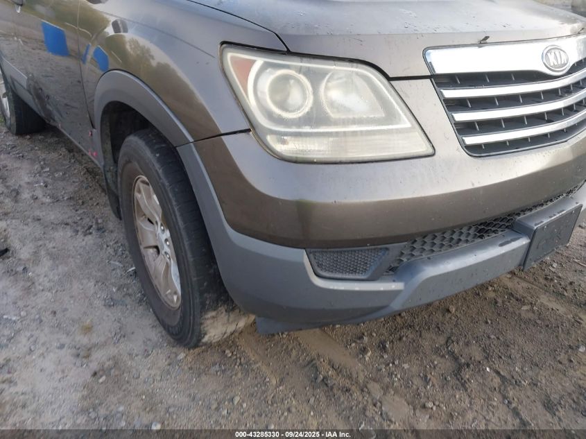 2009 Kia Borrego Lx VIN: KNDJJ741195030931 Lot: 43285330