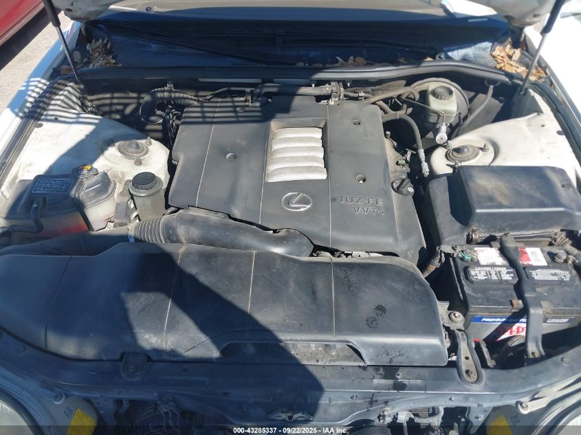 1999 Lexus Ls 400 VIN: JT8BH28F8X0156205 Lot: 43285337