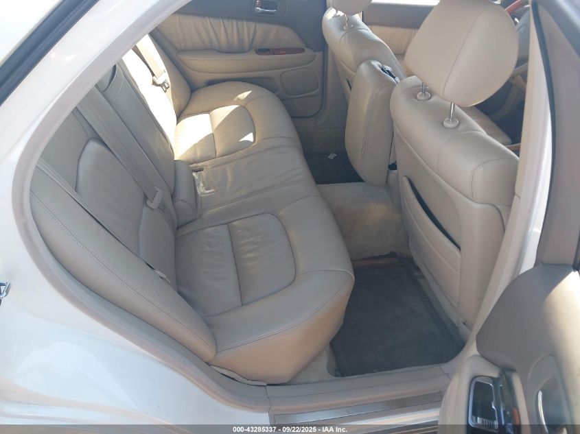 1999 Lexus Ls 400 VIN: JT8BH28F8X0156205 Lot: 43285337