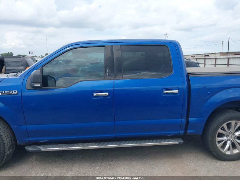 2017 Ford F-150 Xlt VIN: 1FTEW1CF3HKC32859 Lot: 43285343