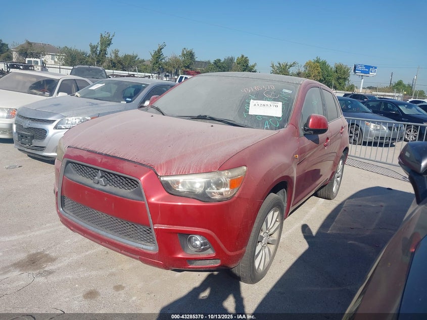 Vin: ja4ap4au4bz008314, lot: 43779977, mitsubishi outlander sport se 20112