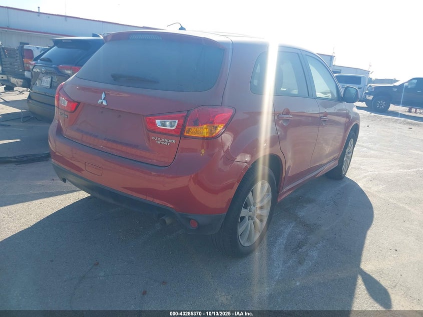 Vin: ja4ap4au4bz008314, lot: 43779977, mitsubishi outlander sport se 20114