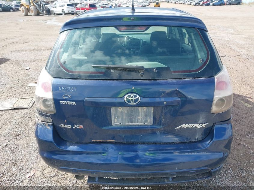 2006 Toyota Matrix Xr VIN: 2T1LR30E46C560439 Lot: 43285378