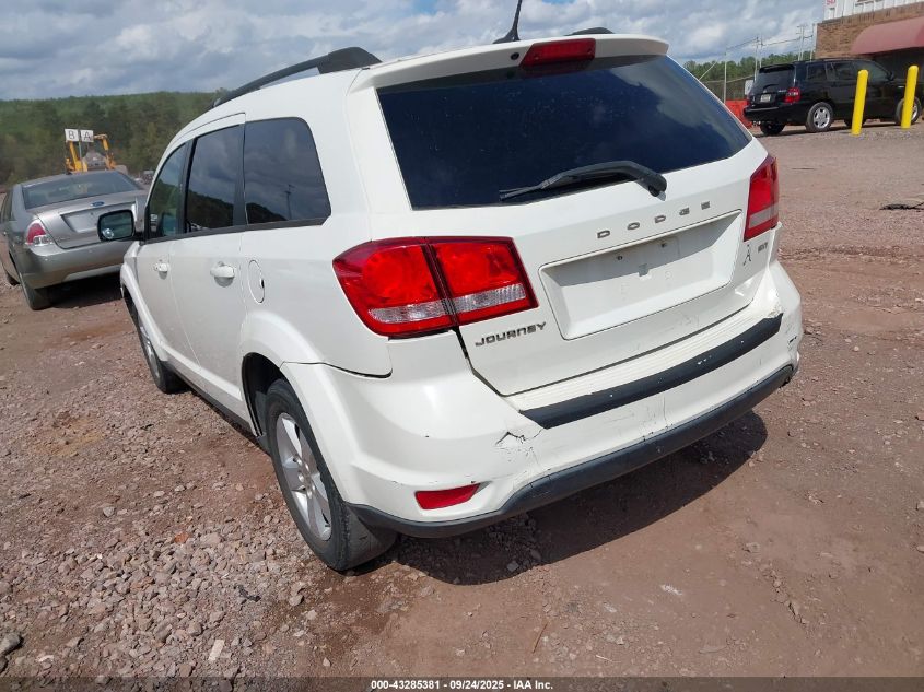 2012 Dodge Journey Sxt VIN: 3C4PDCBB7CT392369 Lot: 43285381
