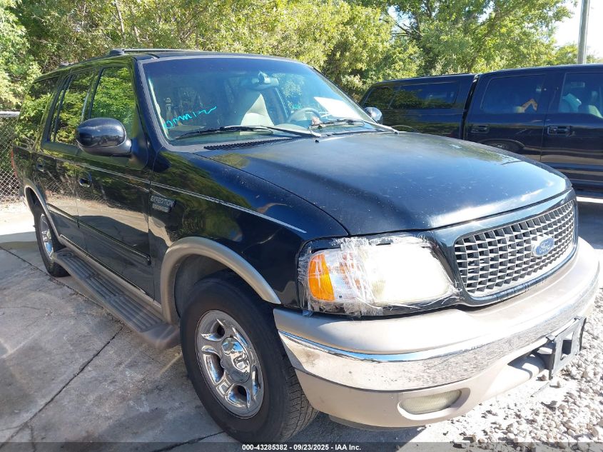 2002 Ford Expedition Eddie Bauer VIN: 1FMRU17L92LA59434 Lot: 43285382