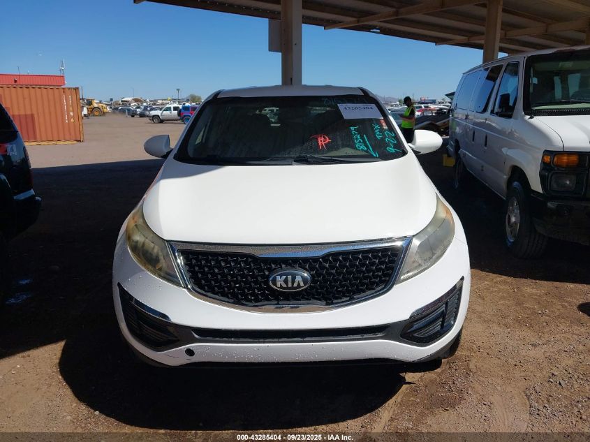 2016 Kia Sportage Lx VIN: KNDPBCAC5G7815279 Lot: 43285404