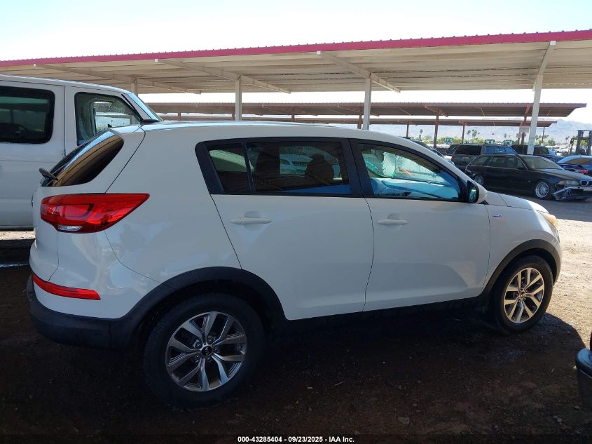 2016 Kia Sportage Lx VIN: KNDPBCAC5G7815279 Lot: 43285404