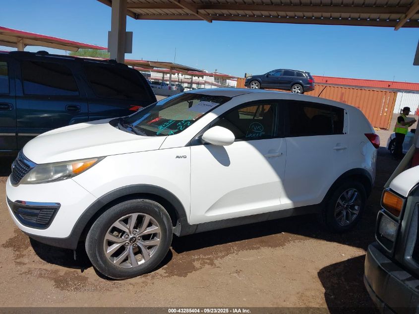 2016 Kia Sportage Lx VIN: KNDPBCAC5G7815279 Lot: 43285404