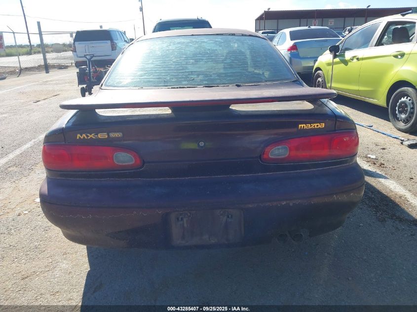 1996 Mazda Mx-6 Ls VIN: 1YVGE31D6T5566457 Lot: 43285407