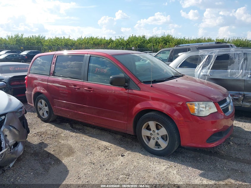 2014 DODGE GRAND CARAVAN SE - 2C4RDGBG1ER341791