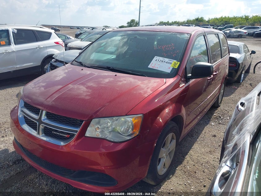 2014 DODGE GRAND CARAVAN SE - 2C4RDGBG1ER341791