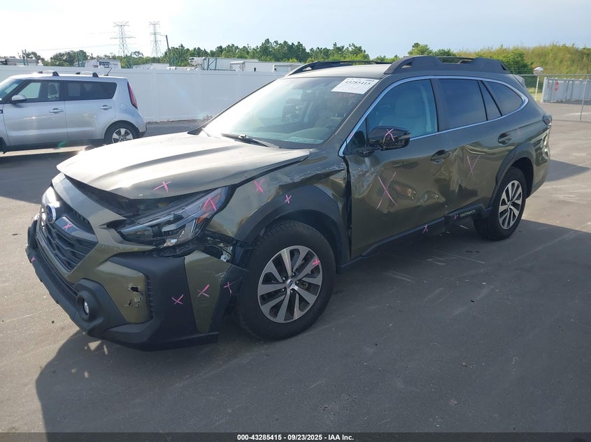 Vin: 4s4btadc9s3206246, lot: 43780023, subaru outback premium 20252