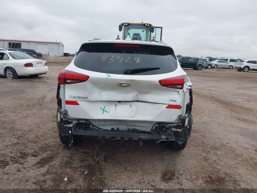 2021 Hyundai Tucson Sel VIN: KM8J3CAL0MU410524 Lot: 43285429