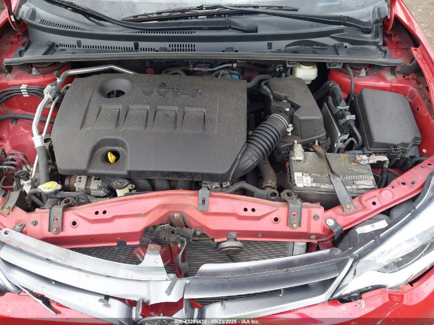 2015 Toyota Corolla Le VIN: 2T1BURHE4FC461136 Lot: 43285430