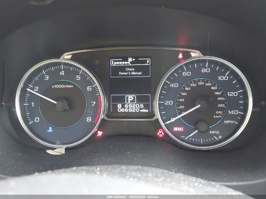 2017 Subaru Crosstrek 2.0I Limited VIN: JF2GPALC6HH234485 Lot: 43285447