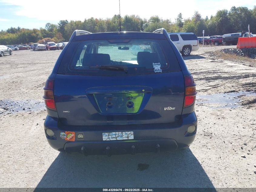 2006 Pontiac Vibe VIN: 5Y2SM67816Z457254 Lot: 43285476