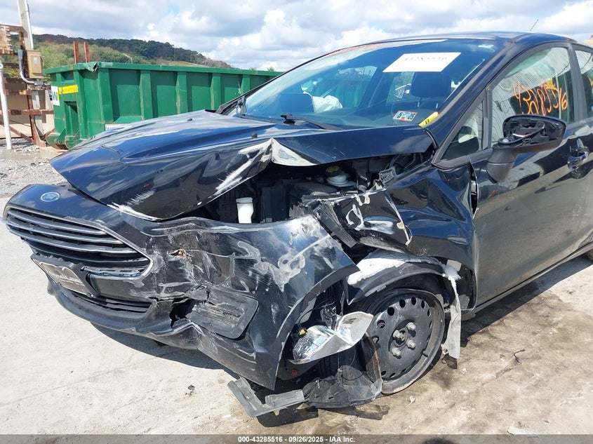 2019 Ford Fiesta S VIN: 3FADP4AJ6KM111332 Lot: 43285516