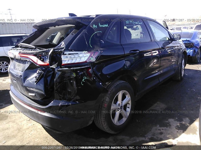 2016 FORD EDGE SE 2FMPK4G95GBC48995