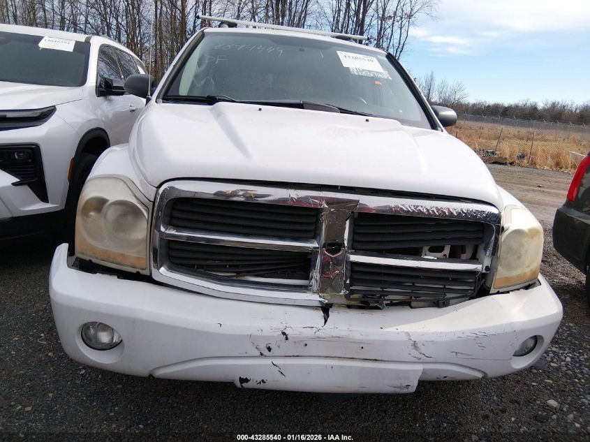 2006 Dodge Durango Slt VIN: 1D4HD48NX6F174343 Lot: 43285540