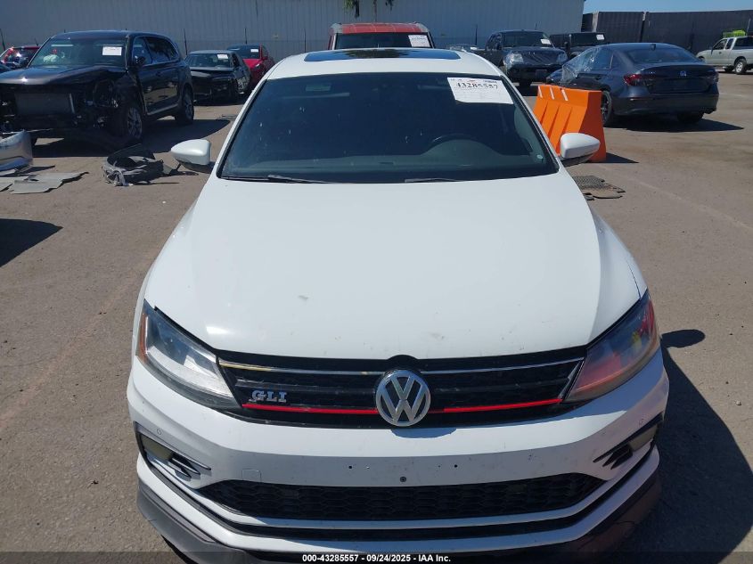 2017 Volkswagen Jetta Gli VIN: 3VW5T7AJ8HM280611 Lot: 43285557