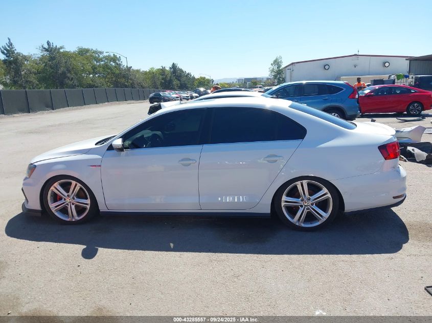 2017 Volkswagen Jetta Gli VIN: 3VW5T7AJ8HM280611 Lot: 43285557