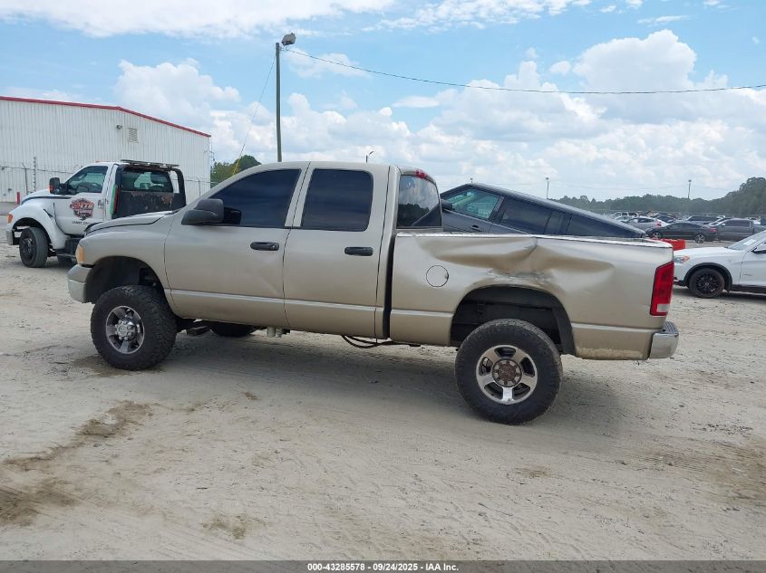 2004 Dodge Ram 2500 Slt/Laramie VIN: 3D7KU28C64G186934 Lot: 43285578