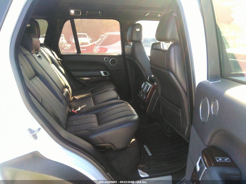 2017 Land Rover Range Rover 5.0L V8 Supercharged VIN: SALGS2FE1HA323575 Lot: 43285607