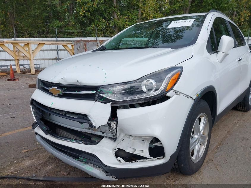 2017 Chevrolet Trax Lt VIN: KL7CJLSB8HB188077 Lot: 43285622