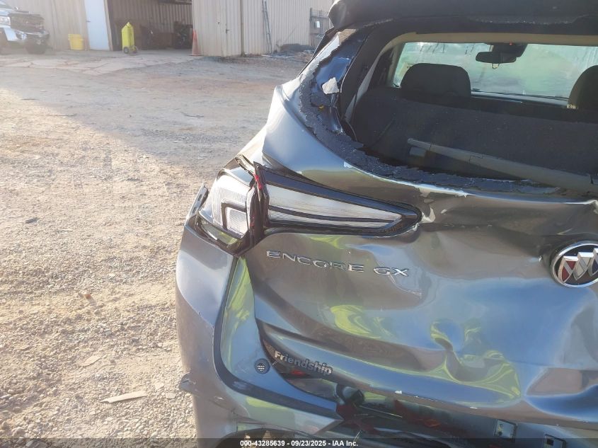 2022 Buick Encore Gx Fwd Select VIN: KL4MMDSL0NB09S640 Lot: 43285639