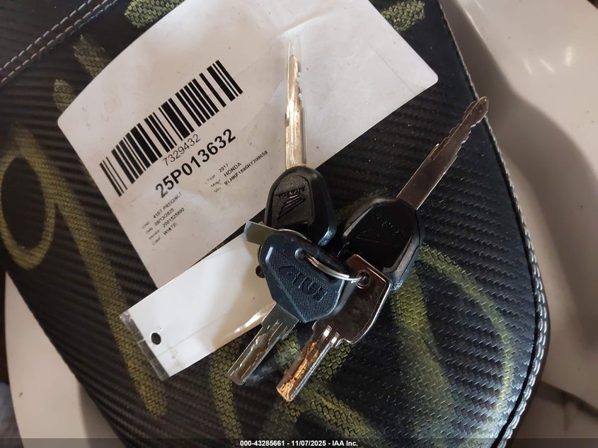 2017 Honda Pcx 150 VIN: RLHKF1805HY200659 Lot: 43285661