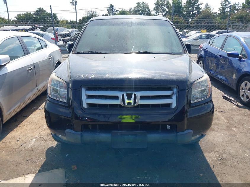 2008 Honda Pilot Ex-L VIN: 5FNYF28558B021694 Lot: 43285666
